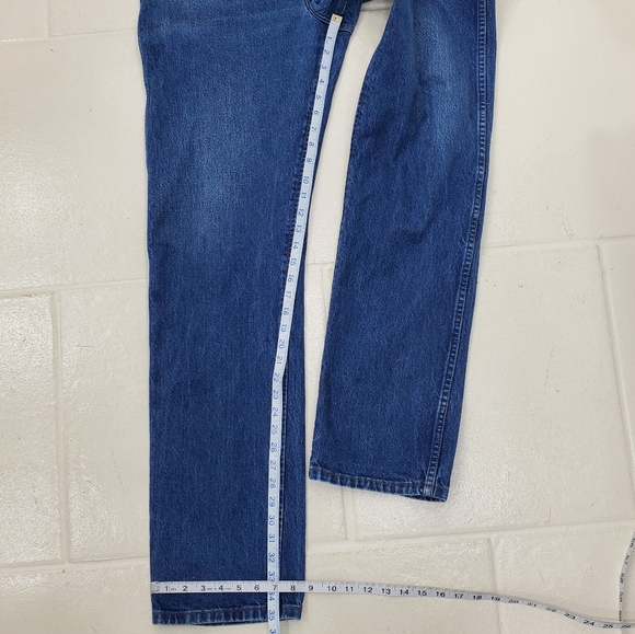 Wrangler 47MWZ jeans men's size 36 x 36L regular fit 100% cotton - Picture 7 of 12